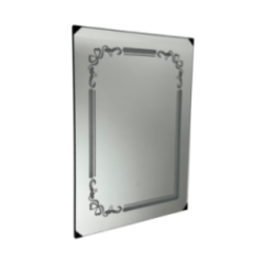 ESPEJO DE BAÑO CON LUZ 110V 50X70CM