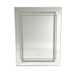 ESPEJO DE BAÑO CON LUZ 110V 50X70CM