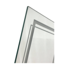 ESPEJO DE BAÑO CON LUZ 110V 50X70CM