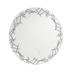 ESPEJO DE BAÑO CON LUZ 110V 60X60CM