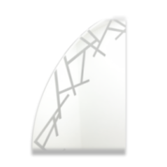 ESPEJO DE BAÑO CON LUZ 110V 60X60CM