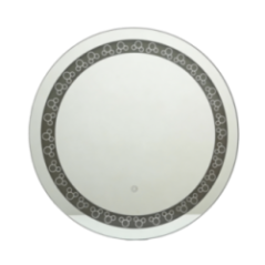 ESPEJO DE BAÑO CON LUZ 110V 60X60CM