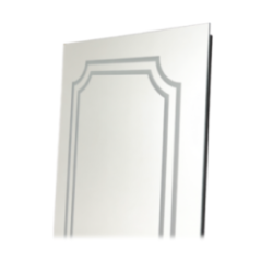 ESPEJO DE BAÑO CON LUZ 110V 50X70CM