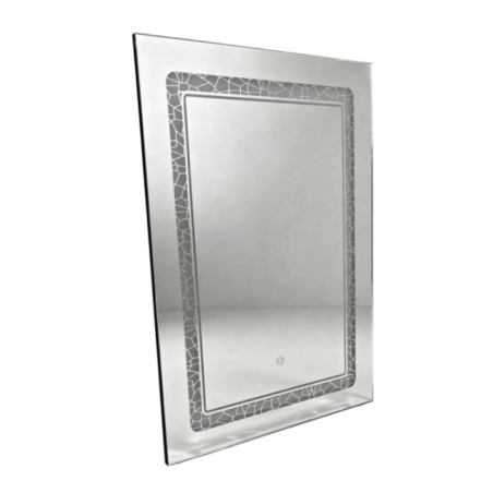 ESPEJO DE BAÑO CON LUZ 110V 50X70CM