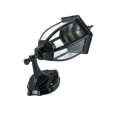 LAMPARA FAROL PARED PENTAGONO