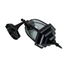 LAMPARA FAROL PARED PENTAGONO