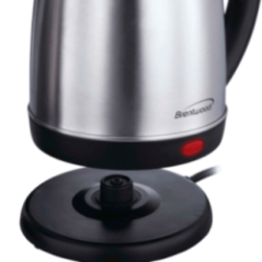 HERVIDOR ACERO INOX. INALAMBRICO 1.2LT KT-1770