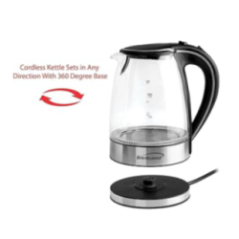 HERVIDOR DE AGUA 1.7 LT KT-1900BK NEGRO