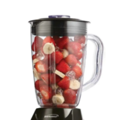 LICUADORA JARRO PLASTICO JB-220B NEGRA