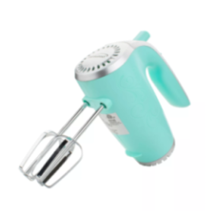 BATIDORA DE MANO ELECTRICA TURQUESA HM-48BL