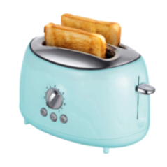TOSTADORA VINTAGE 2 REBANADAS TS-270BL TURQUESA