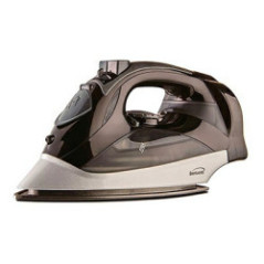 PLANCHA VAPOR CABLE RETRACTIL ANTIADHERENTE MPI-59BK NEGRO