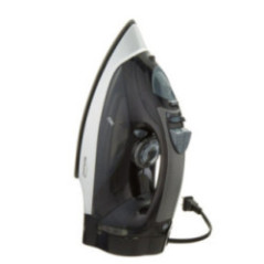 PLANCHA A VAPOR CABLE RETRACTIL ANTIADHERENTE MPI-59BK NEGRO