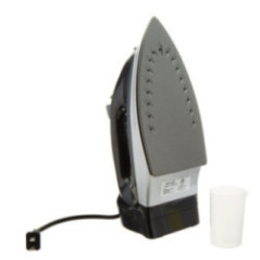 PLANCHA A VAPOR CABLE RETRACTIL ANTIADHERENTE MPI-59BK NEGRO