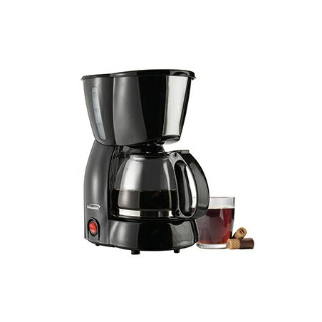 CAFETERA 4 TAZAS TS-213BK NEGRA