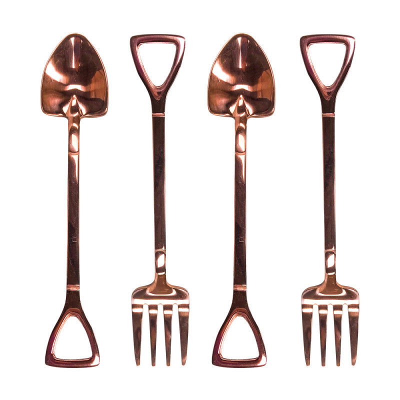 SET CUCHARAS POSTRE ROSEE HFSNTZ-4 PALAS