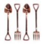 SET CUCHARAS POSTRE ROSEE HFSNTZ-4 PALAS