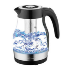 TETERA/HERVIDOR INFUSOR EXTRAIBLE 1.7LT KT-1962BK NEGRO