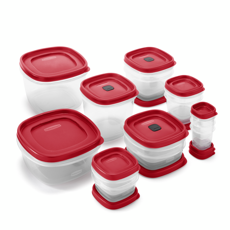 SET 28PZS RECIP EASYFIND VENT TAPA ROJA