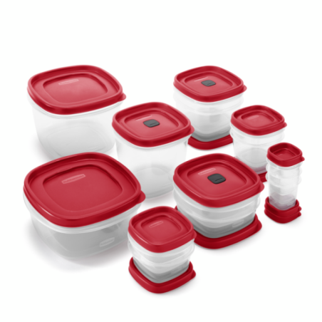 SET 28PZS RECIP EASYFIND VENT TAPA ROJA