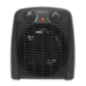 CALEFACTOR CON VENTILADOR PORTABLE H-F305BK 1500W