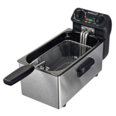 FREIDORA DE ACEITE 3LT CESTA DF-730S 1500W