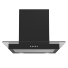 CAMPANA EXTRACTOR 60CM VIDRIO NEG CAM-1050