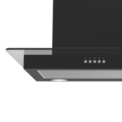 CAMPANA EXTRACTOR 60CM VIDRIO NEG CAM-1050
