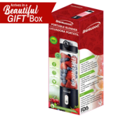 LICUADORA PORTATIL USB NEGRA RJB-100BK