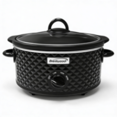 OLLA LENTA DIAM 3.3L SC-136BK NEGRO