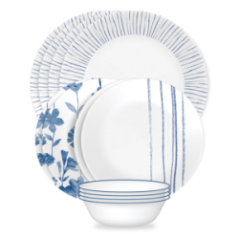 VAJILLA SIGNATURE 12PZS BOTANICAL STRPS