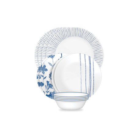 VAJILLA SIGNATURE 12PZS BOTANICAL STRPS