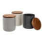 SET 3 FRASCOS DE COCINA EBONY