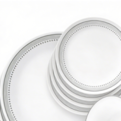 VAJILLA CORELLE 16PZS MISTIC GRAY GRIS