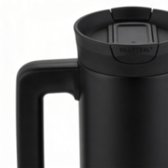 TAZA DE VIAJE HERMÉTICA CON ASA