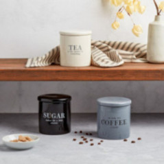 SET 3 FRASCOS AZUCAR/CAFÉ/TE AUSTIN