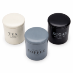 SET 3 FRASCOS AZUCAR/CAFÉ/TE AUSTIN