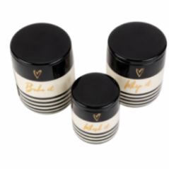 SET 3 FRASCOS DE PASTELERIA DIOR