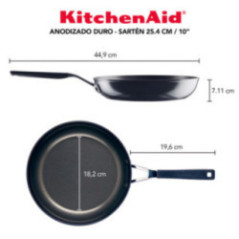 SARTEN 25CM HA KITCHEN AID