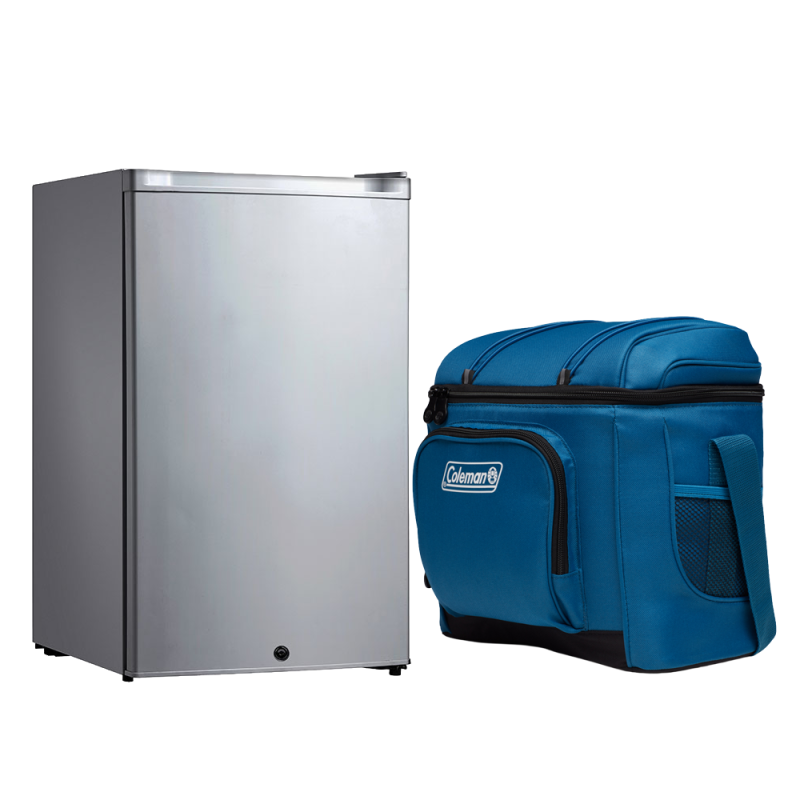 MINI BAR BC123S 124L SILVER + BOLSO HIELERA 16LATAS OCEAN TURQ C OLEMAN MINI BAR BC123S 124L SILVER + BOLSO HIELERA 16LATAS OCEAN TURQ C OLEMAN