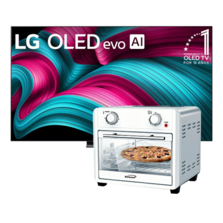 LG TV 83" + AIRFRYER SILVER