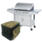 PARRILLA A GAS + BOLSO TERMICO 24 LATAS CAMO CM-2400