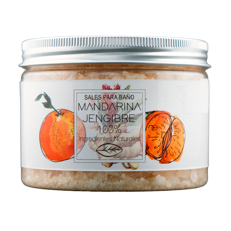 SALES DE BAÑO MANDARINA JENGIBRE 400GR