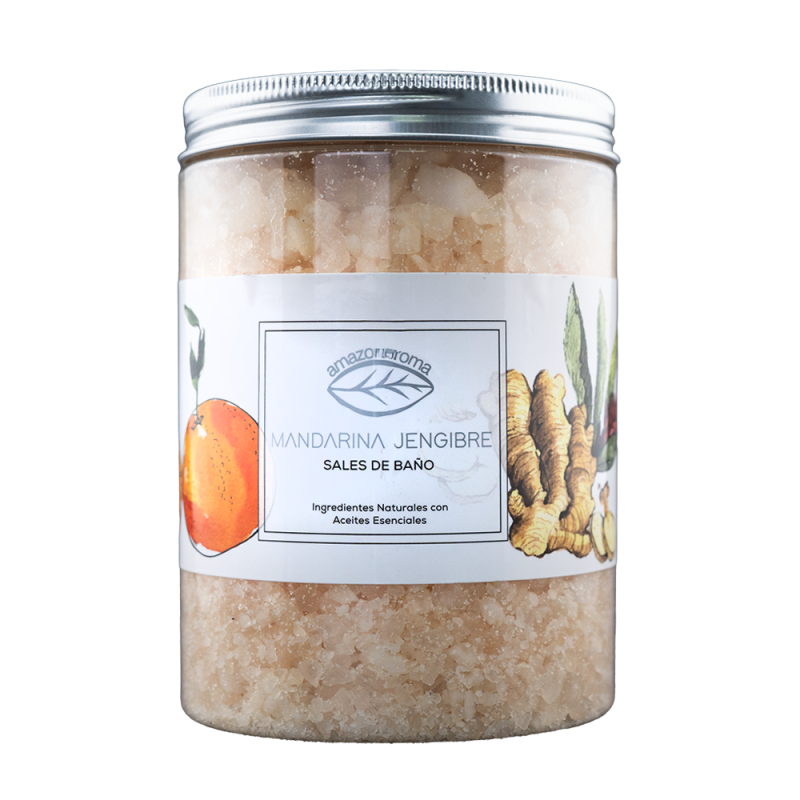 SALES DE BAÑO MANDARINA JENGIBRE 800GR