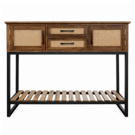 MUEBLE 3 GABETAS PAULOWNIA HJ-G938A-B