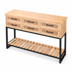 MUEBLE 6 GABETAS PAULOWNIA HJ-G940A-L