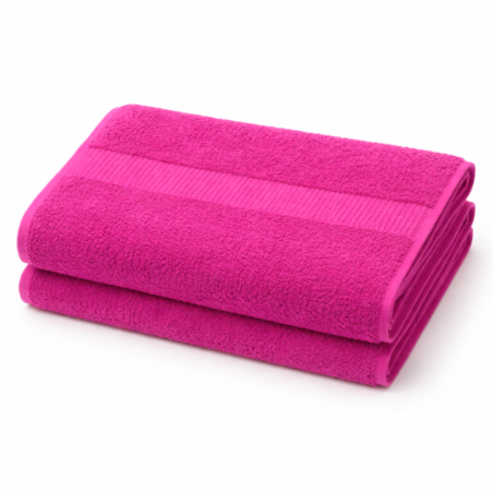 TOALLA MEDIANA MAGENTA INTENSO 100X50