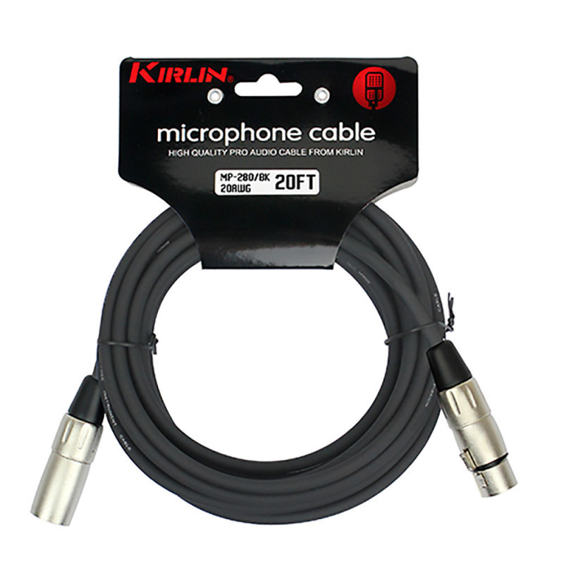 CABLE MICROFONO MP-280 XLR 6M