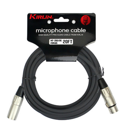 CABLE MICROFONO MP-280 XLR 6M