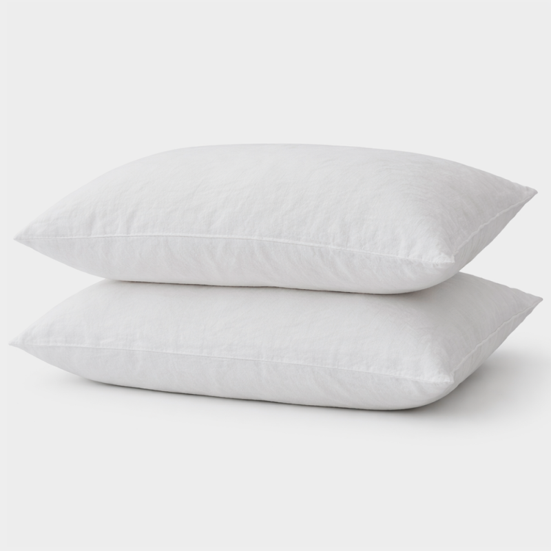 ALMOHADA SENSACIÓN PLUMA BLANCO 70X50